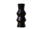Aberto Design Jarrón de Cerámica Negro CY0207